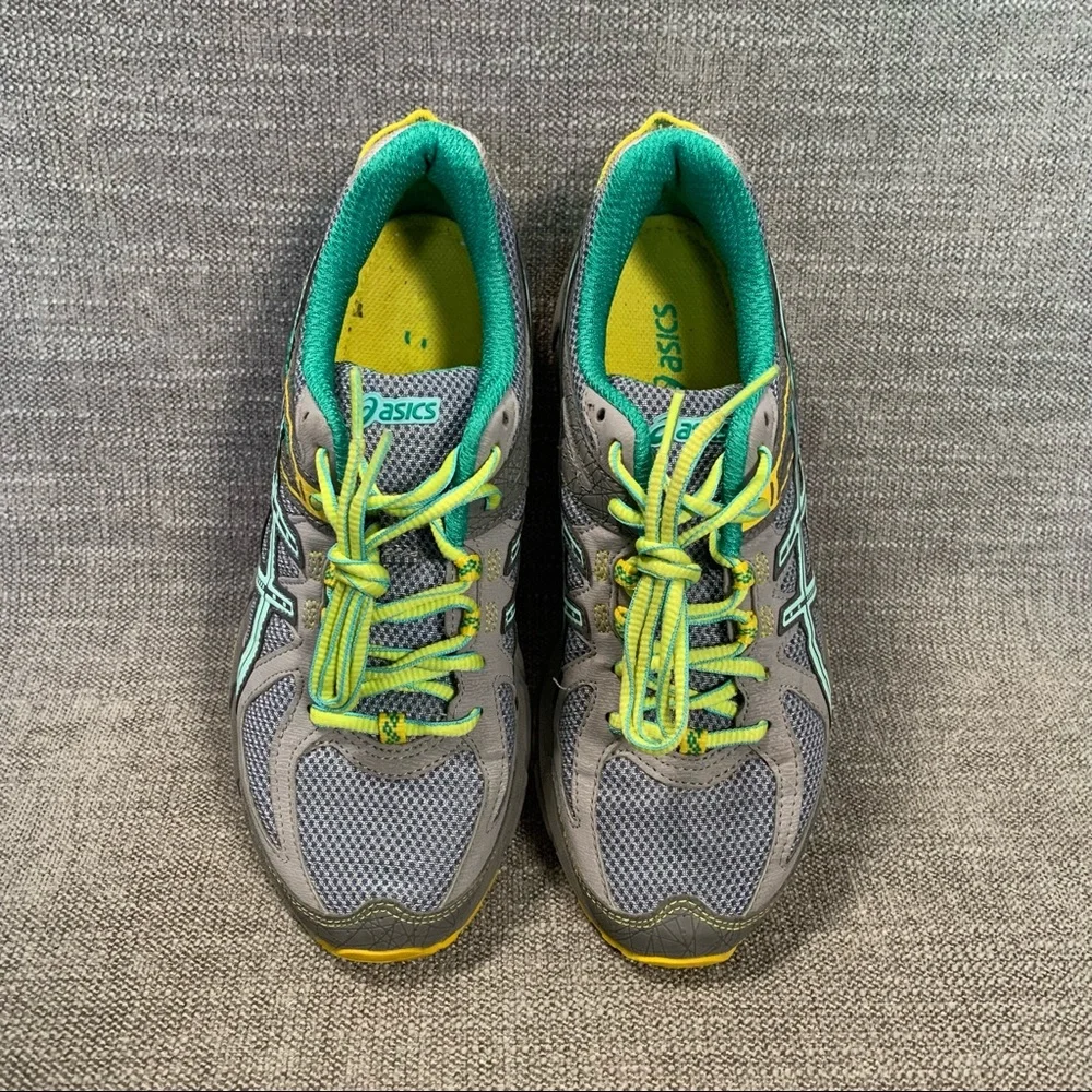 Asics Gel Sonoma Womens Running Shoes Gray Ice Blue Size 8 T4F7N - Picture 5 of 16